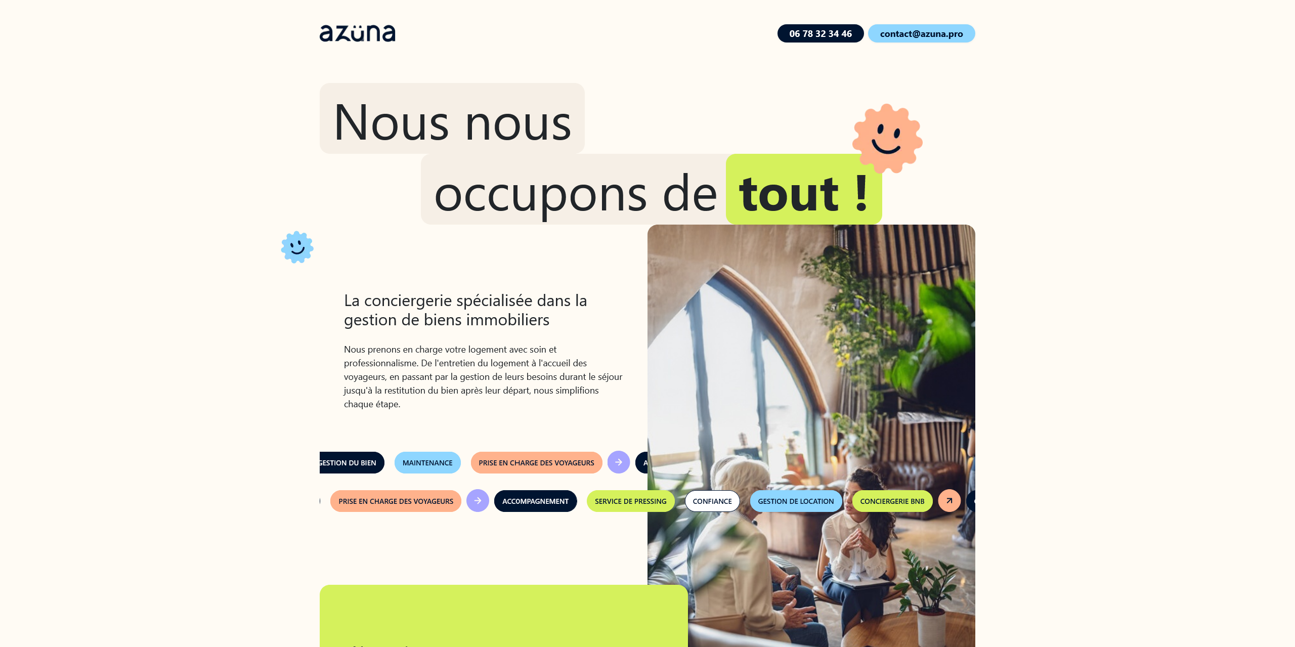 Capture d'écran de Azuna